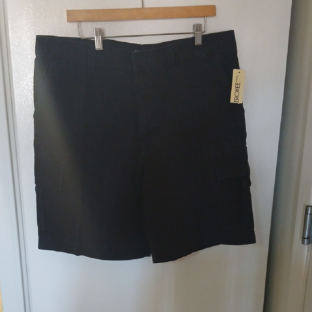 Cherokee Men's Dark Cargo Shorts